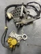 00-01 HONDA CBR929RR CBR929 OEM RIGHT DRIVER COMPLETE FOOT PEG BRACKET CALIPER