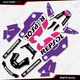 Pink & Purple Repsol Graphic Sticker kit fits Honda Grom  MSX125 21-24 2021 2022