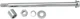 Drag Specialties - 16-0270-BC - Axle Kit - Rear - Chrome - '80-'86 BT