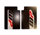 Matte Finish WP Suspension Bike Upper Forks Decal Stickers Graphic Set Black KTM
