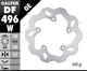 Galfer Rear Wave Rotor for Yamaha YZF-R6/YZF-R1/YZF-R1M/YZF-R6S/YZF-R1S/FZ-10