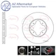 Fits Rover 600 Honda Accord 1.9 2.0 2.2 2.3 2.5 AZ Front Brake Disc 45251SM4G00