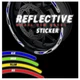 SH23 Reflective Wheel Rim Stickers For Honda CB 919 Hornet 900 02-07 06 05 04 03