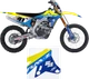 Factory Effex Candy Chrome Series Shroud & Airbox Graphics Kit for Suzuki