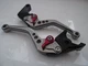 Yamaha MT01 (2004-2009), CNC levers short titanium/red adjusters, R104/C777