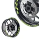 For Honda CBR600RR 2003-2022 19 20 21 22 Light Green Wheel Sticker AA01 Kit