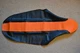 FLU PLEATED ORG  GRIPPER SEAT COVER  TEAM KTM SX SXF  EXC MXC XC XCF 03 04 05 06