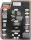 Colony Show Bike Motor Mount Hardware Kit Chrome #1025-P Harley Davidson