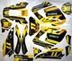 YAMAHA DT 125 X R 2003 2006 RE DE06 GOLD FACTORY DECOR DECAL Sticker