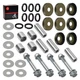 Fr.Lower A-Arm Bushing Seal Kit & Bolt for Suzuki LT-Z400 Quadsport Z400 2003-14