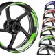 White Rim Wheel Sticker Decals 17 inch For Honda CBR1000RR-R Fireblade SP 20-21