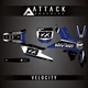 Attack Graphics YAM_C_04_VELOCITY Custom Velocity Complete Bike Graphics Kit