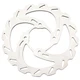 Tusk Stainless Steel Typhoon Brake Rotor, Rear For KTM 65 SX 2004-2024
