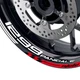 Wheel Decor Decal Sticker STRIPE 17'' Rim For Ducati 1299 PANIGALE 2015-2019 17