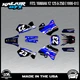 Graphics Kit for Yamaha YZ250 YZ125 (1996-2001) YZ 250 YZ 125 Viper - Blue