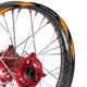 For HONDA CRF 450R 02-23 22 21 Wheel Stickers Rim 21" 19" Dirt Bike R01B Orange