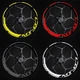 Wheel Hub Rim Decorative Decal Reflective Sticker For YAMAHA MT07 MT-07 700 A
