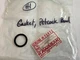 Gasket, Petcock Bowl 51037-007 NOS New Kawasaki OEM H1 500 KH500 H2 750