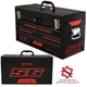 Attack Graphics Tusk Moto Toolbox Replacement Decals  Rail Black/Orange