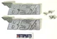 BSA Gas Tank Badges, 1971-1972 A65, pr. (60-2568)