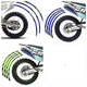 Red Blue Green Rim Stickers 21 19 inch For Suzuki RM 125 250 RM-Z 250 450