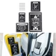 For YAMAHA RAPTOR 700R 700 Aluminum Warning Tags Fender Plates Sticker Badges