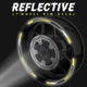 Comb Reflective Wheel Rim Stickers For Yamaha MT03 18-20 19