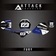 Attack Graphics YAM_C_23_FURY0a56-690f06-93 Custom Fury Complete Bike Graphics