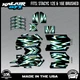 Graphics Kit for STACYC 12 EDRIVE and 16 EDRIVE BRUSHED Vizion Series - Green