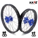 KKE 21/18 Dirtbike Spoke Rims Wheels for SUZUKI DRZ400 2000-04 DRZ400E DRZ400S