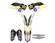 Husqvarna KIT & PLATES GRAPHICS  2014-2016 TE FE FX 125-450 With Headlight