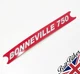 TRIUMPH T140 BONNEVILLE 750 SIDE PANEL DECAL STICKER RED SILVER 60-4148