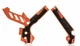 Acerbis X-Grip Orange/Black Frame Guards for KTM 85 SX 13-17 2449525225