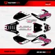 Black Pink Shift Racing Graphics kit fits 01-03 Honda XR80 Xr100 XR 80 100 Decal