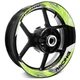 For Yamaha YZF-R1M 15-24 23 22 Wheel Inner Rim Stickers 17 inch S02W Light Green