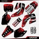 Red Savage Camo Racing Graphics Kit fit Honda Cr125 Cr250 00-01 CR 125 250
