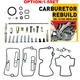Carburetor Carb Rebuild Repair Kit For Honda CRF250X 2004-2009 CRF450X 2005-2014