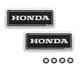 2 Cylinder Head Valve Cover Emblems Honda GL1000 1975 - 1979 Goldwing Gold Wing