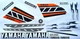 Yamaha Aerox MBK Nitro Orange Block Edition DECOR DECAL Sticker