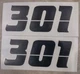 MZ ETZ 301, STIKER, JUEGO DE CALCAMONIAS