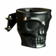 Kruzer Kaddy Cup / Drink 1030 Skull Perch Mount Holder Black