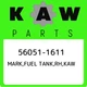 56051-1611 Kawasaki Mark,fuel tank,rh,kaw 560511611, New Genuine OEM Part