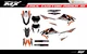 Fit KTM XCW XCFW EXC EXCF 2020 to 2023 & 2019 to 2022 SX SXF XC XCF graphic kit