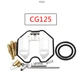 Motorcycle Carburetor PZ26 Repair Rebuild Kit CG125 Carb For HONDA