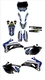 Fits Yamaha YZF250-450 2006 to 2009 yzf450 yz250f graphic kit stickers YZF
