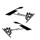 Husqvarna shroud graphics 23-25 TC TE FC 125-450 Vert style black on white bg