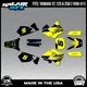 Graphics Kit for Yamaha YZ250 YZ125 (1996-2001) YZ 250 YZ 125 Future - Yellow