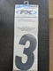 Factory Effex 6" Standard Numbers #3 Black 3-Pack