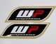 KTM WP Suspension Bike Upper Forks MX Decal Stickers Graphic Set Black KTM