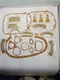 Vincent scroll logo & Mercury gas petrol tank stickers and gaskets